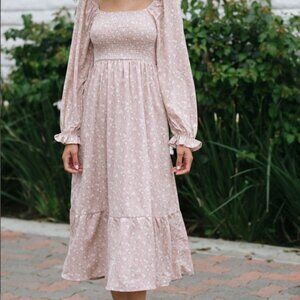 By the river maxi dress